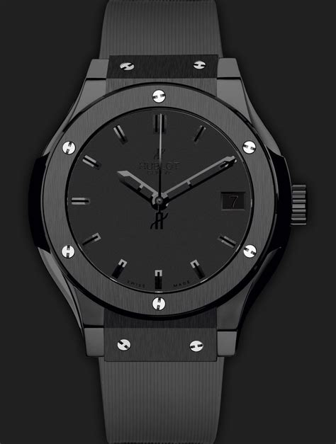 hublot classic fusion all black skeleton|Hublot classic fusion original.